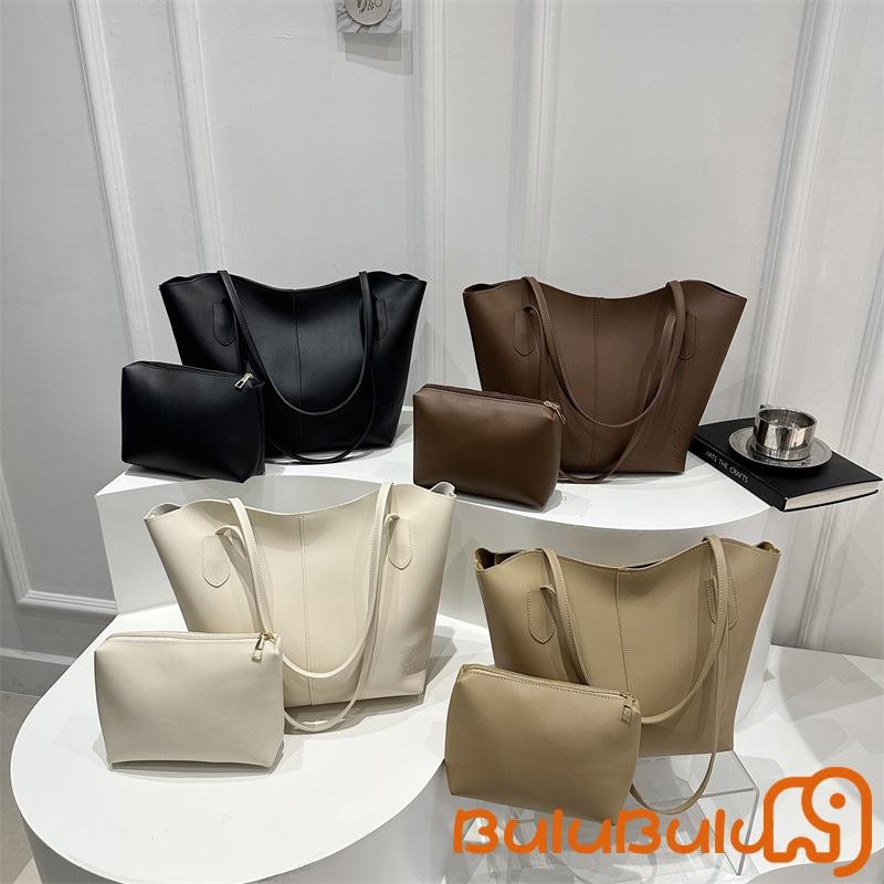 Túi xách nữ dung tích lớn Túi Tote PU đơn giản thời trang để làm việc Mua sắm hàng ngày Du lịch