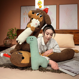 PLUS✨Chất lượng cao✨Ôm Mèo Gấu Khủng Long Dachshund Dài Sang Trọng Gối Dễ Thương Dachshund Chó Plushie Gối Trẻ Em Ngày Lễ Thứ Quà Tặng Cặp Đôi Tốt Nghiệp Quà Tặng Halloween Sang Trọng Quà Tặng