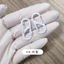 10 Cái / gói Hợp Kim Kẽm Màu Sơn Hình Chữ S Carabiner Hai Đầu Lò Xo Vòng Chìa Khóa Hành Lý Phần Cứng Mặt Dây Chuyền Tự Làm Phụ Kiện Trang Sức