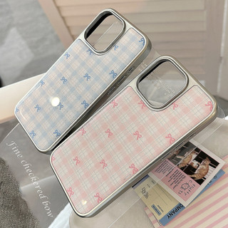 [Sheren] Ốp Điện Thoại Sweet Bow Thích Hợp Cho i16 15 14 13 12 11 pro max Vỏ Bảo Vệ Chống Sốc