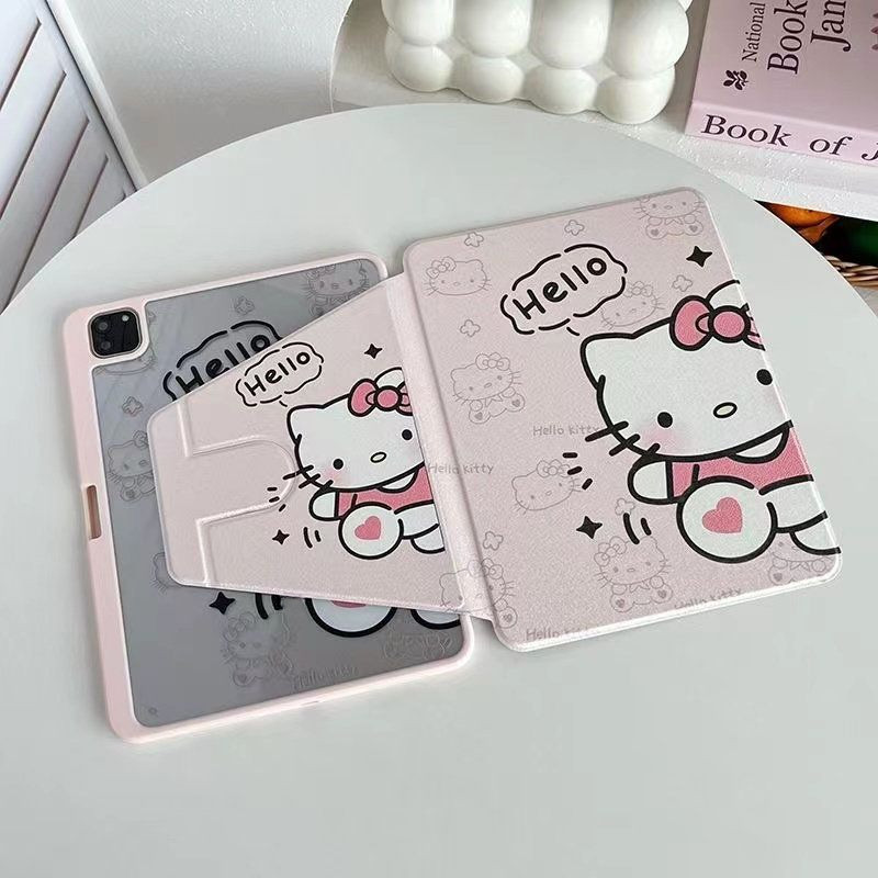 Vỏ bảo vệ cho Samsung Galaxy Tab A7 lite A9 + S7plus / S8plus S9 FE + Tab A9 Plus S9plus / s10plus 12.4inch Tab S6 lite 10.4inch S10ULTRA Vỏ Acrylic xoay kiểu sách