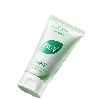 BUV Chlorophyll Tinh Tế Làm Sạch Mụn Đầu Đen Thu Nhỏ Lỗ Chân Lông Kiểm Soát Dầu Làm Sạch Sâu Và Duy Trì Da Xanh Bùn Sữa Rửa Mặt