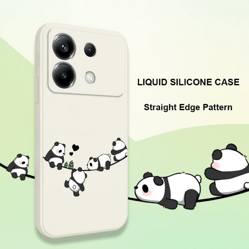 Ốp Điện Thoại Silicon Mềm Chống Sốc Cho OPPO A5Pro A3Pro A3X Reno 13 Pro 13F Find X8 Pro Panda Ốp lưng