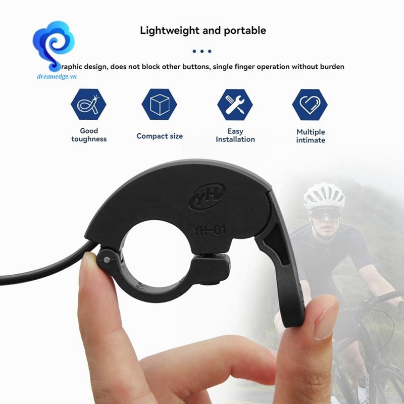[dreamedge] Bộ ga ngón tay cái Ebike cho phụ kiện xe đạp điện động cơ giữa BBS01 BBS02B
