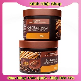 [MẪU MỚI NHẤT] Tẩy Da Chết Quế Hồi Cà Phê Body Scrub Bilena Của Nga Giúp Làm Sáng Và Săn Chắc Làn Da 380g