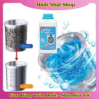 Dung Dịch Vệ Sinh Tẩy Lồng Máy Giặt LAFUM Làm Sạch Cặn Bẩn Lồng Giặt 500ml