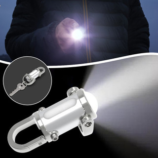 Đèn pin móc khóa có thể sạc lại Công cụ EDC bỏ túi đèn đa chức năng cho các hoạt động ngoài trời