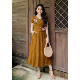 Set Bộ Nữ Kèm Chân Váy Dài, Thời Trang Công Sở Nữ, Mã B42