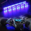 2 Chiếc 24LED 1 / 10 RC Phụ Kiện Xe Hơi Trôi Đèn LED Khung Xe Đèn Cho 1 / 10 1 / 8 RC Xe Trôi Bánh Xích Buggy