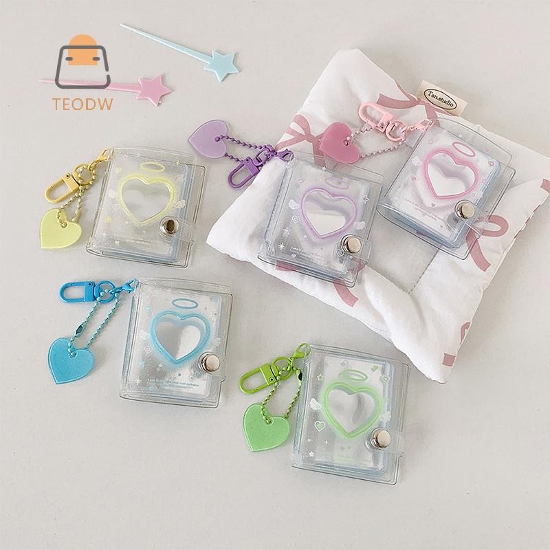 [TeOdw-t] 32 Túi Album Ảnh 2 Inch Trái Tim Tình Yêu Rỗng Hộp Bảo Quản ...