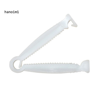 HAN _ 20 Cái Kẹp rốn dùng một lần Kích thước nhỏ Kẹp dây rốn lợn đa chức năng cho heo con