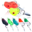1 CÁI 3cm / 4.2g Ếch Mềm Mồi Câu Cá Ếch Mồi Nhân Tạo Mồi Mềm Móc Đôi Topwater Ray