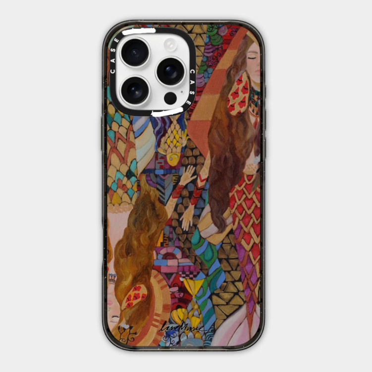CASECASE X Heart Evangelista Alexandra Ốp Điện Thoại Cạnh Đen Trong Suốt Cứng Hút Từ Tính Tác Động Cho Apple IPhone 12 13 14 15 16 Pro Max Plus Có Hộp