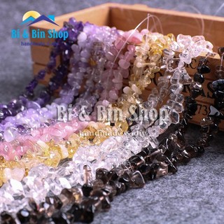 DV3 - Đá Vụn Tự Nhiên Có Lỗ Làm Phụ Kiện Trang Sức Handmade, Cây Bonsai, Cây Tài Lộc hi