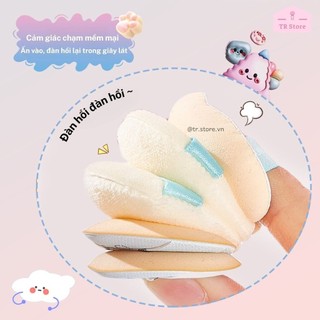 Set bông phấn trang điểm mini GECOMO - Tạo lớp nền hoàn hảo, bỏ túi tiện lợi