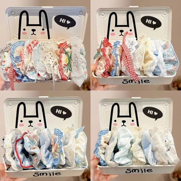 Set 10 Dây Buộc Tóc / Cột Tóc Scrunchies To Phồng Đẹp Thời Trang Hàn Quốc Phụ Kiện Tóc