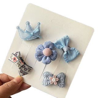 5 Cái / gói Kẹp Tóc Cho Chó Cho Chó Nhỏ Nơ Tóc Handmade Yorkie Phụ Kiện Tóc