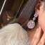 Handmade Sang Trọng Zircon Tinh Tế Phong Cách Mới Sang Trọng Bông Tai Sang Trọng Bán Buôn