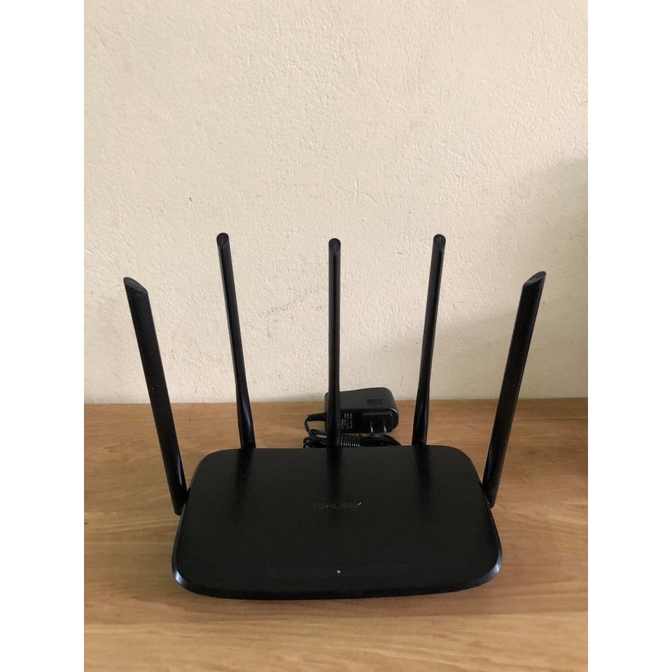 Bộ Phát Wifi TPlink 5 Râu WDR6500 - AC1.350Mbs, Băng tần kép, Siêu Khỏe hàng qua sử dụng cũ | BigBuy360 - bigbuy360.vn