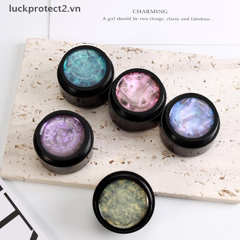 # luckpro # 5g Aurora Non Dính Tay Nối Dài Gel Sơn Móng Tay 3D Khắc Hoa Móng Tay Nghệ Thuật Kéo Dài Acrylic Cứng UV Gel Varnish Cho Móng Tay Giả.