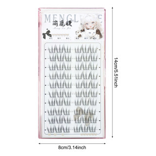 Cụm mi phân đoạn mi cá nhân 5-12mm để hẹn hò đám cưới Sử dụng hàng ngày