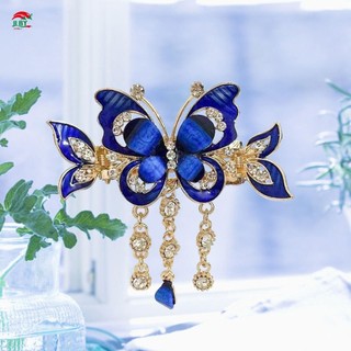 Bướm Tua Rua Kẹp Tóc Thanh Lịch Hoa Lấp Lánh Barrettes Trang Sức Tóc Cho Áo Váy Kiểu Tóc Dụng Cụ Làm