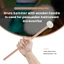 1 Cặp Nỉ Mallets Trống Gậy Trống Có Tay Cầm Gỗ Cho Phụ Kiện Nhạc Cụ Gõ