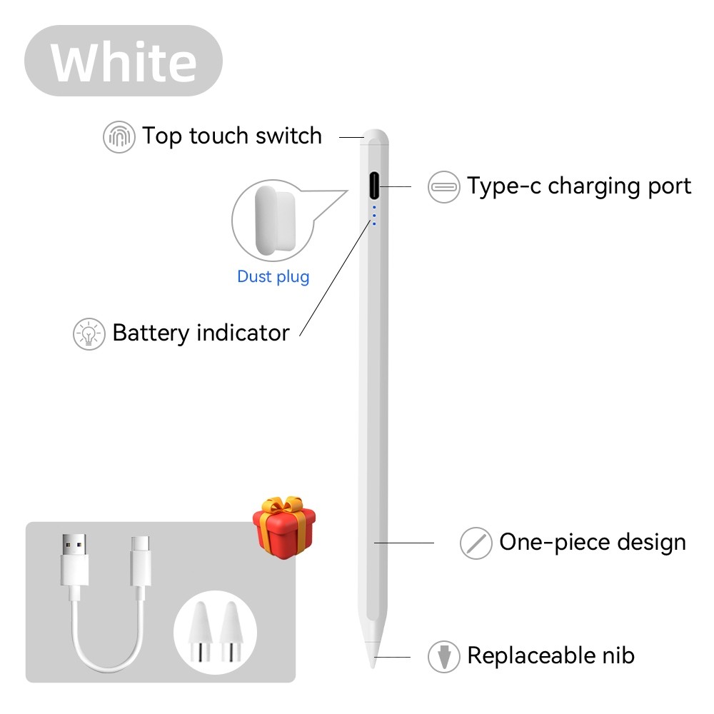 Bút cảm ứng đa năng cho Android Xiaomi HUAWEI Pad Điện thoại máy tính bảng iOS Màn hình cảm ứng Bút chì
