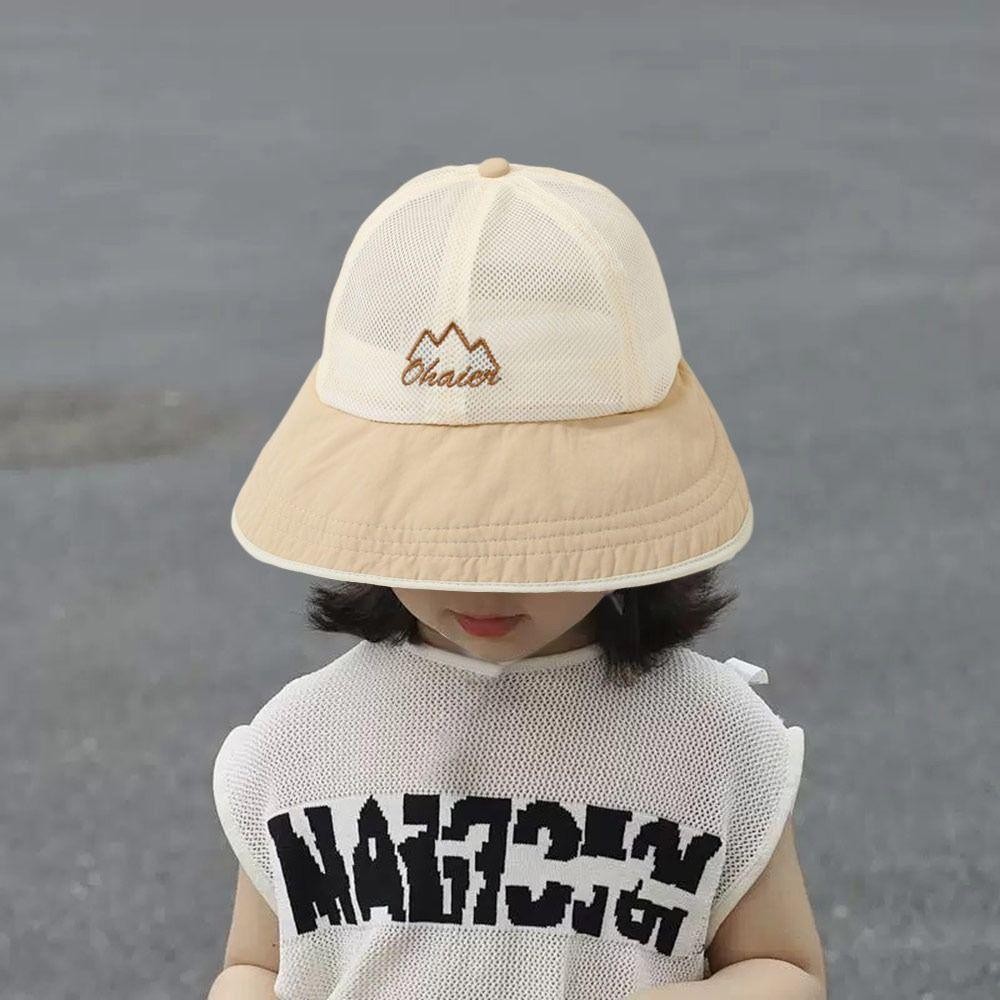 Mũ lưỡi vịt HOBBYIN, Mũ bóng chày lưới chống nắng cho bé, Mũ chống nắng thoáng khí có thể điều chỉnh Bé trai Bé gái
