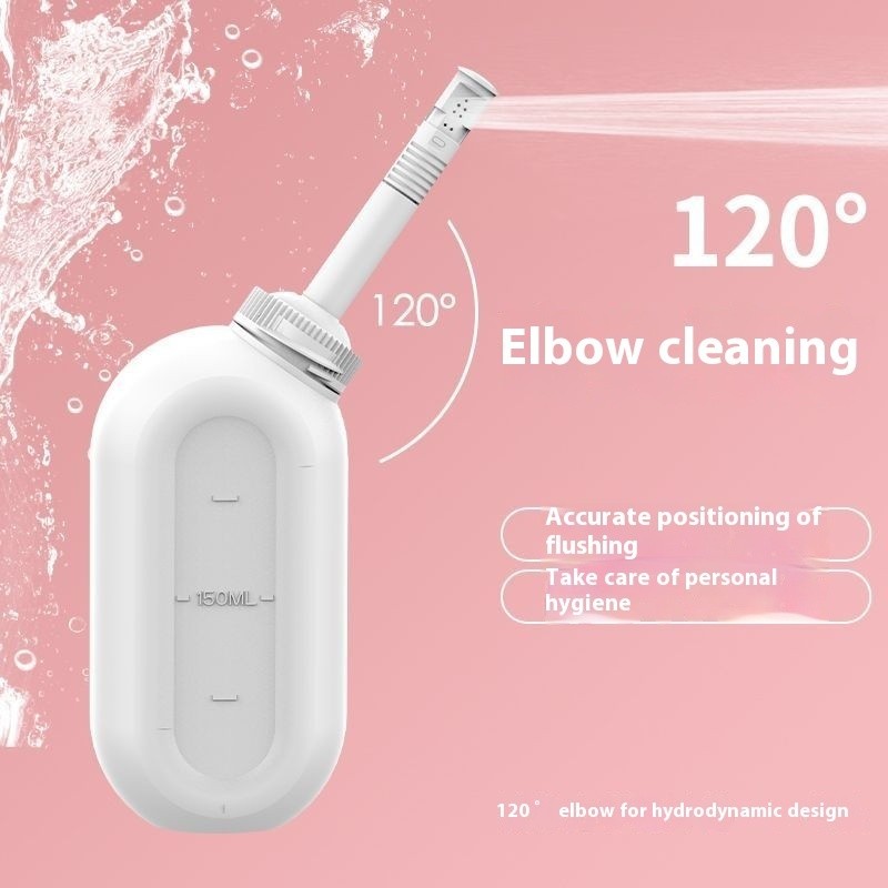 300ml Di Động Bidet Xịt Du Lịch Cầm Tay Bidet Cho Phụ Nữ Mang Thai Bé Làm Sạch Nước Máy Giặt Chai Tắm Cho Bé Mẹ Chai Di Động Bidet Phụ Kiện Riêng