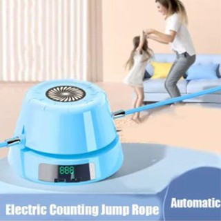 Máy nhảy dây điện với bộ đếm kỹ thuật số và điều khiển từ xa, sạc bằng USB, phù hợp tập luyện tại nhà