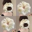 【Dây Buộc Tóc】 Scrunchies To Phồng Đẹp Thời Trang Hàn Quốc Cho Nữ