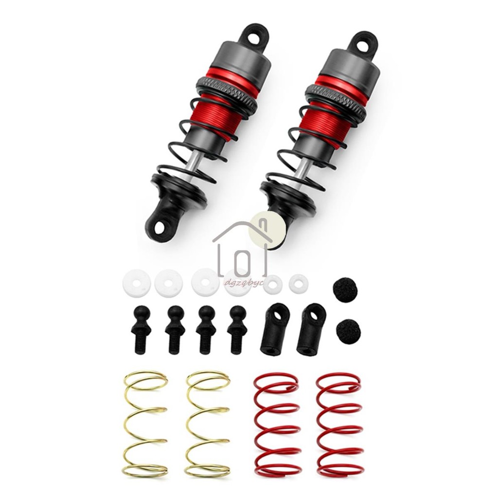 1 Cặp Giảm xóc RC 1 / 10 Giảm xóc RC Xe điều khiển từ xa Xe đua phẳng Drift Car (67mm)