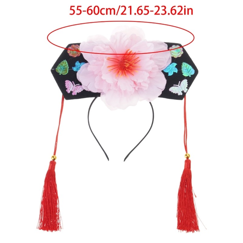 Bầu trời Công Chúa Trung Quốc Mũ Đội Đầu Cho Dự Tiệc Sinh Nhật Băng Đô Quấn Tóc Bé Gái
