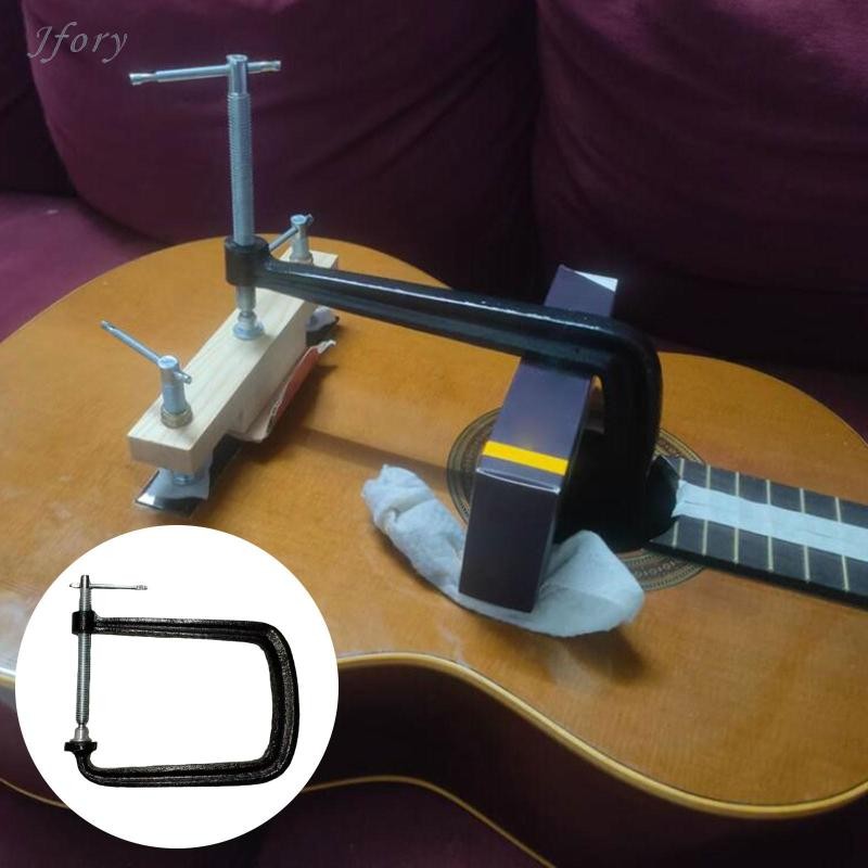 Jfory Dân Gian Acoustic Guitar Cầu Kẹp Kim Loại Luthier Dụng Cụ Bảo Trì Đàn Guitar Acoustic