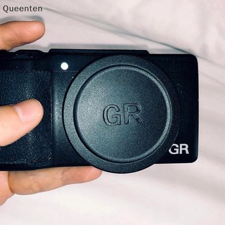 Queenten Kim Loại Bền Nắp Ống Kính Nắp Bảo Vệ Cho Ricoh GR3x GR IIIx GR III GR II GRIII GRII GR3 GR2 Camera Photaography Phụ Kiện QT