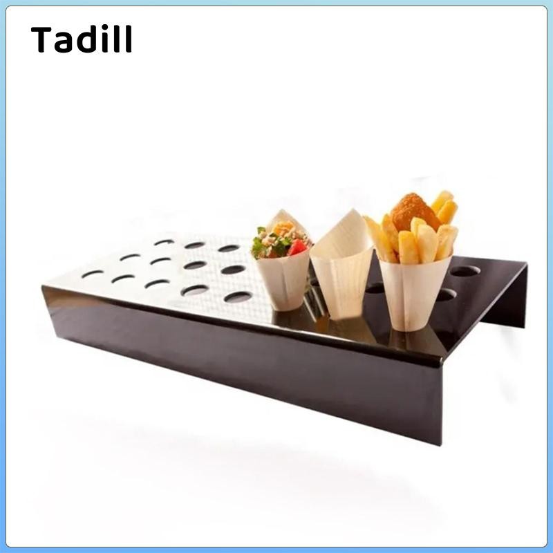 Kem Nón Đứng Kem Đế Đựng Kem Trang Trí Cupcakes Bánh Ngọt Khay Acrylic Cupcakes Giá Đỡ Cho Tiệc Nướng Buffet