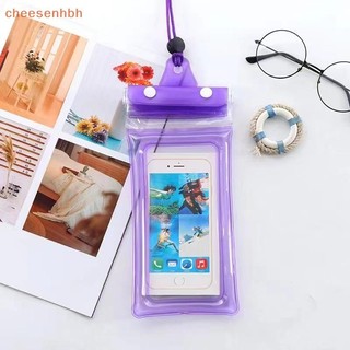 Cheehbh Bơm Hơi Nổi Màn Hình Cảm Ứng Điện Thoại Di Động Túi Chống Thấm Nước Ba Lớp Kín Móc Và Vòng Túi Khí Ba Lạnh Túi Điện Thoại Di Động Chống Thấm Nước VN