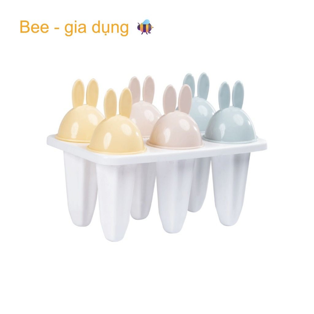 Khay làm kem tai thỏ, Khuôn làm kem chính hãng Việt Nhật