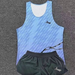 Worandi Sports Student Track Suit Suit Hurdle Test Racing Suit Men's and Women's Training Wear Marathon Running Vest 2ztV