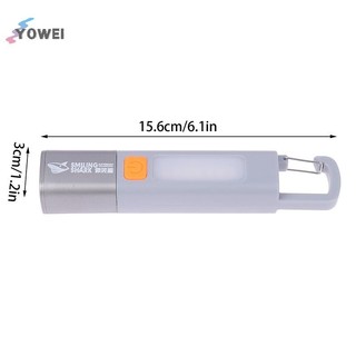 Đèn pin LED siêu sáng YOWEI XP có móc, sạc di động, cắm trại