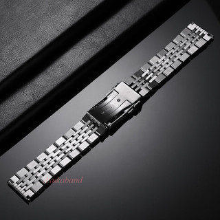 Dây đeo đồng hồ 3D Jubilee cao cấp có khóa bảo mật Dây đeo đồng hồ bằng thép không gỉ cong 20mm 22mm dành cho nam nữ cho SEIKO Diver Lặn TUNA SAMURAI Vòng đeo tay