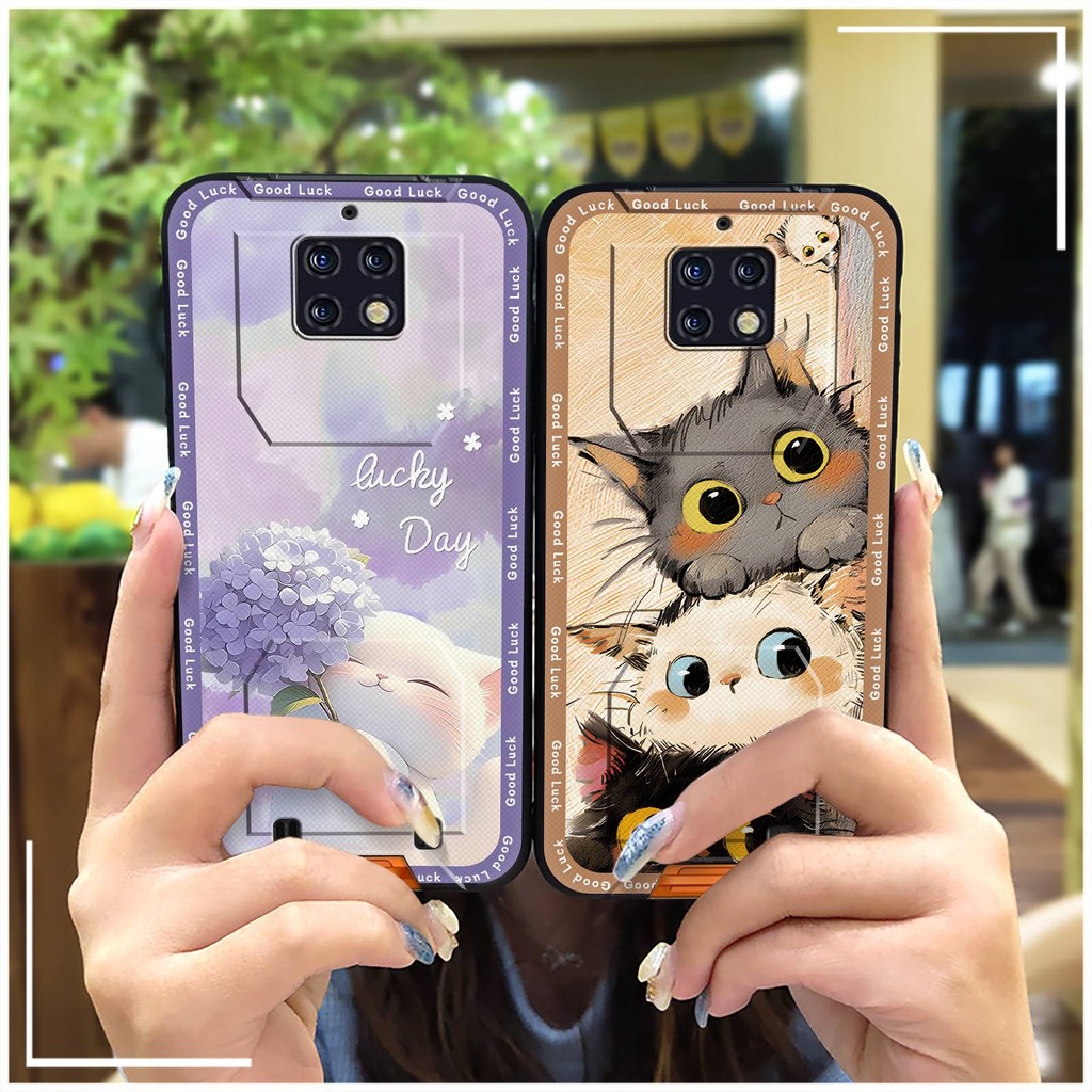 Bảo Vệ Động Vật Ốp lưng Oukitel WP6 Bền Túi Mềm Thiết Kế Thời Trang Chống Bụi Thấm Nước Graffiti Bọc Toàn Bộ