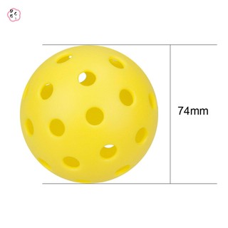 Bóng Pickleball ngoài trời Độ nảy cao & Tầm nhìn 40 lỗ Pickleball để chơi ngoài trời và trong nhà