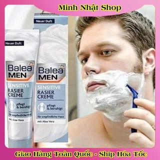 Bọt cạo râu Balea men Đức 300ml cho da nhạy cảm -Date mới nhất
