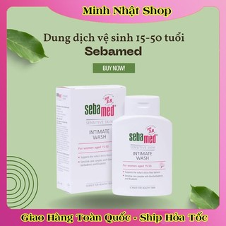 Dung dịch vệ sinh phụ nữ SEBAMED pH3.8 200ml làm sạch nhẹ nhàng an toàn chính hãng - Hàng nội địa Đức
