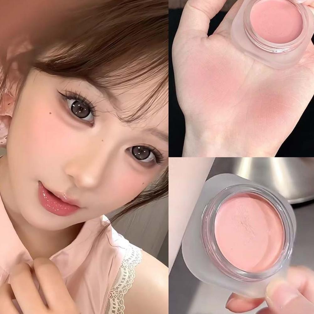 LEARNEVER Herorange Dreamy Blush Cream Tím Hồng Cam Mờ Lâu Dài Blush Blush Face Makeup M0j4