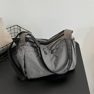 Túi Messenger Thể Thao Nam Phong Cách Nhật Bản Chống Thấm Nước Nylon Bánh Bao Nữ Dung Tích Lớn Túi Tote Đi Xe Đạp Túi Đeo Vai Đơn Giản