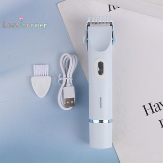 Lostcorner Nữ Dao Cạo Điện 2 Trong 1 Dual-Không Đau Bikini Tông Đơ Ướt Khô Sử Dụng Cho Nữ Lông Pubic Có Thể Tháo Rời Máy Cạo Râu Điện Mới