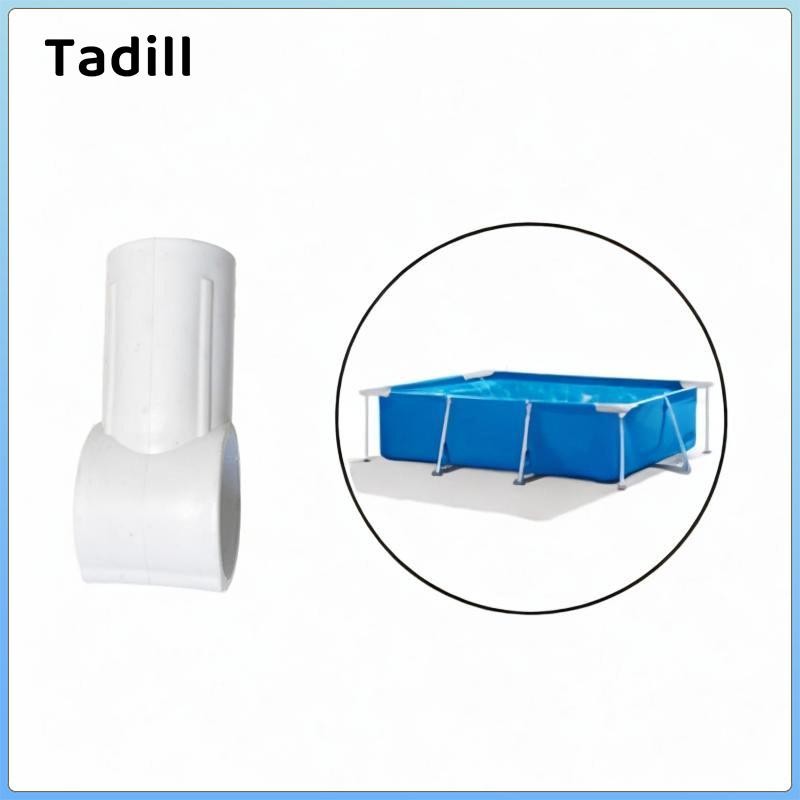 Tadill Bể Bơi Đầu Nối Ống Khớp Nối Adapter Chống Thấm Nước Dễ Dàng Lắp Đặt Khớp Tee Nhẹ Cho Sân Vườn Bể Bơi Thay Thế